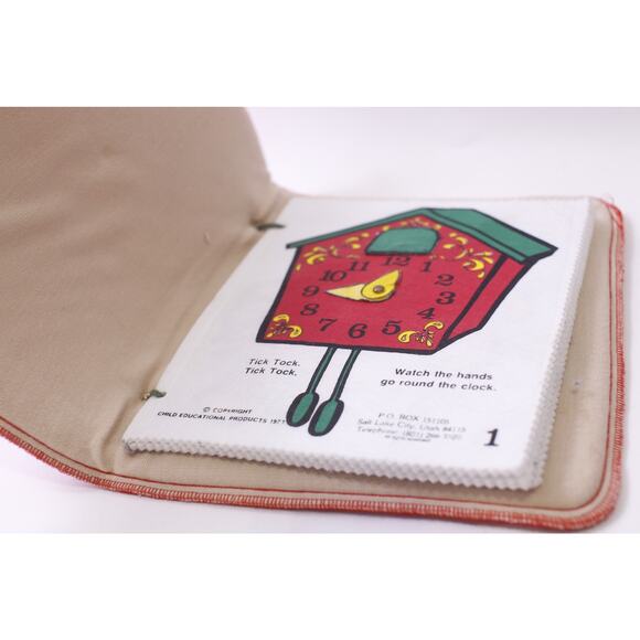 My Quiet Book, Cloth Book, Toddler, Activity, 1977, Vintage, ~ 251107-WH 1384 - Picture 3 of 5